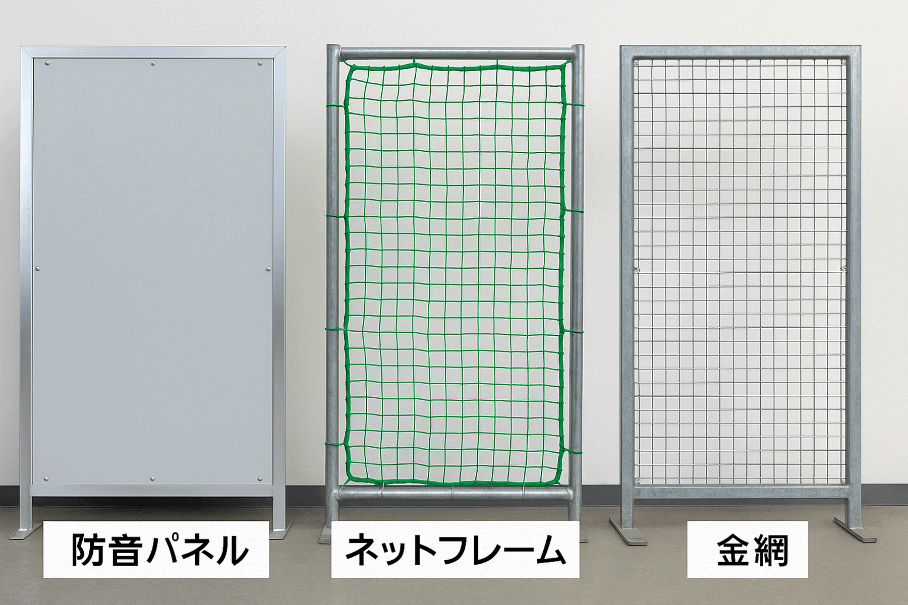 防音パネル ネットフレーム 金網