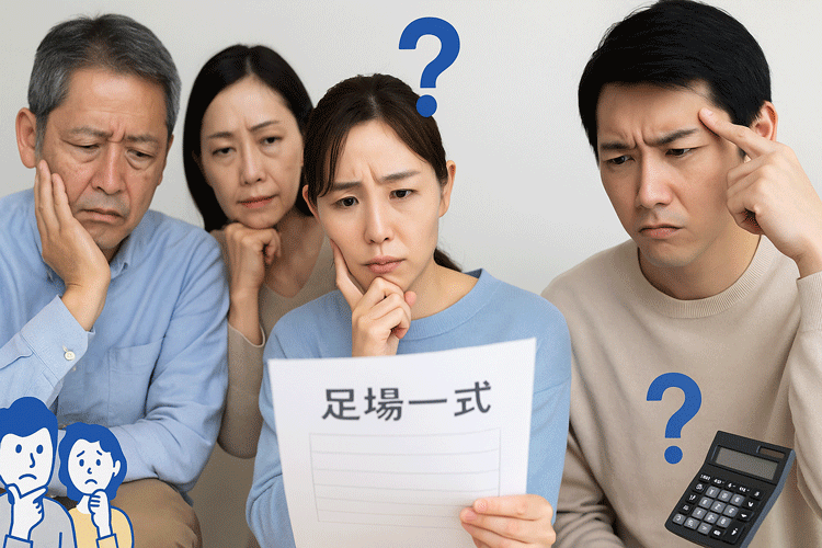 足場工事「一式」とは?|この見積もり書信頼できる?
