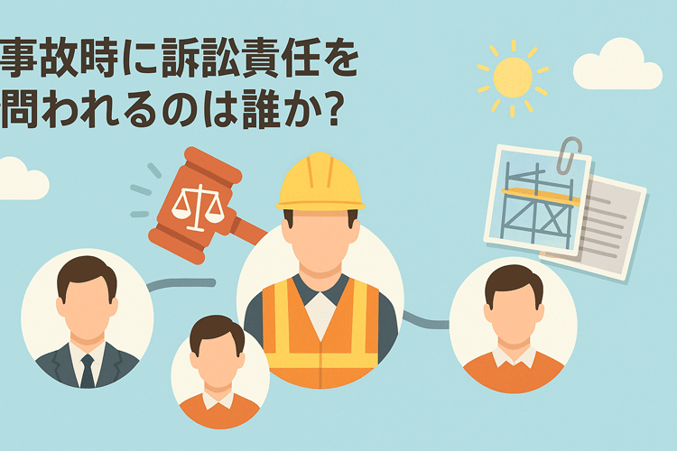 事故時に責任を問われるのは誰?