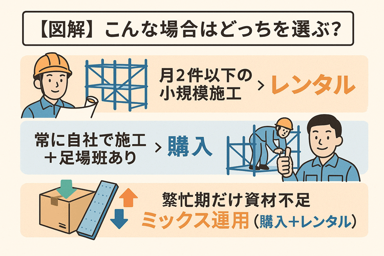 こんな場合はどっちを選ぶ?
