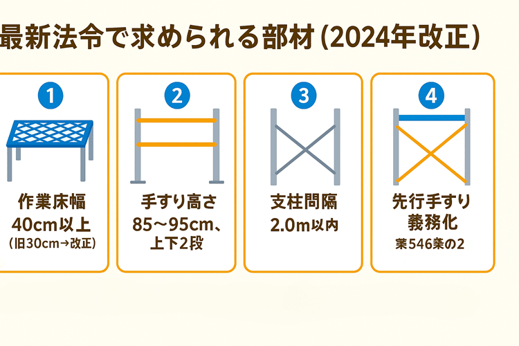 最新法令で求められる部材仕様(2024年改正対応)